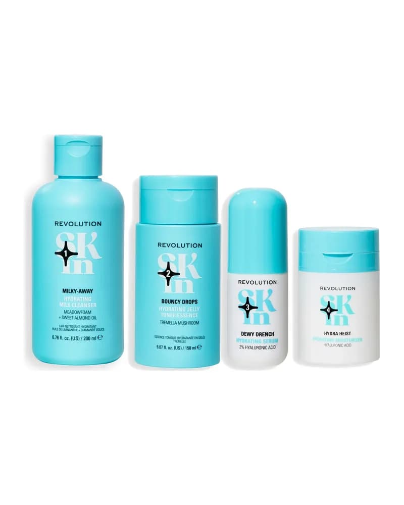 Revolution Skincare Happy Hydrate 4 Step Bundle