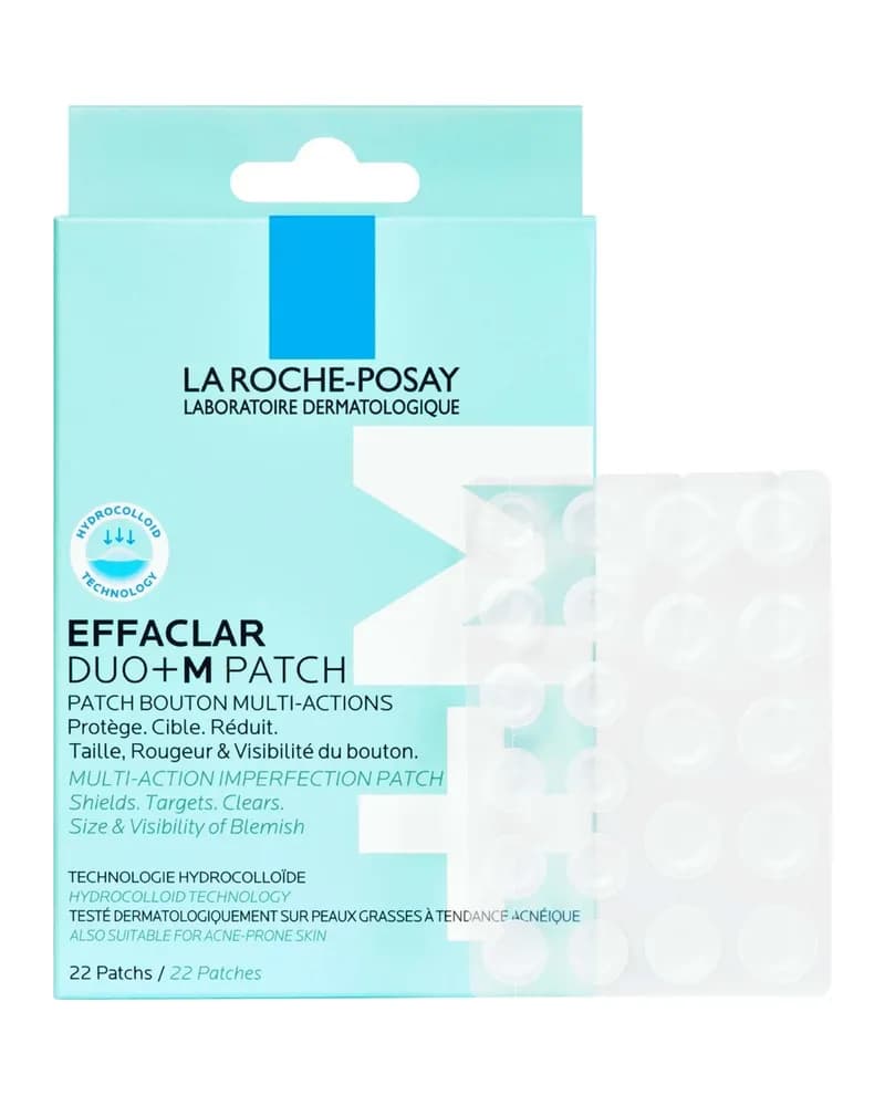 La Roche-Posay Effaclar Duo+M Patch, Multi-Action Imperfection Patch for Breakout-Prone Skin 22 Patches