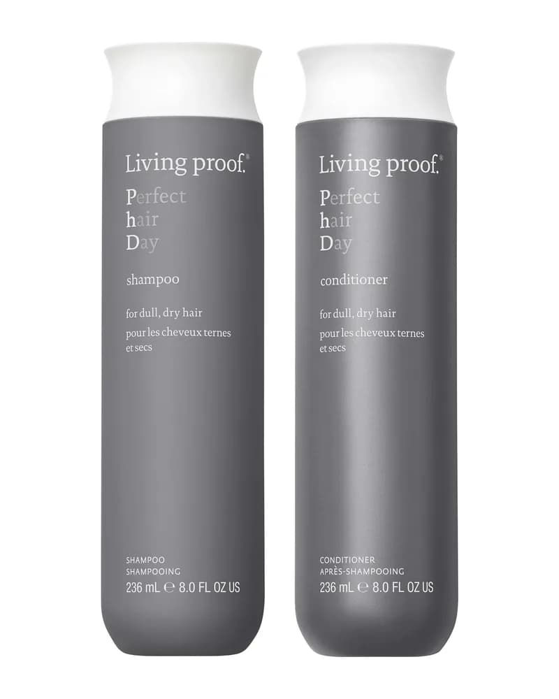 Living Proof Perfect Hair Day Shampoo and Conditioner Bundle for Hydration, Softness and Shine