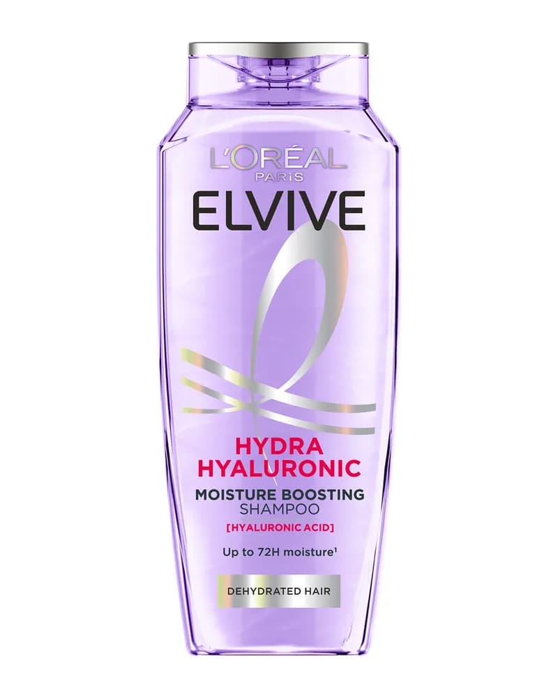 L'Oréal Paris Elvive Hydra Hyulornic Moisture Boosting Shampoo with Hyaluronic Acid for Dry & Dehydrated Hair 300ml