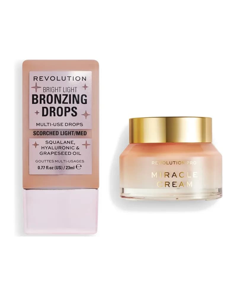 Revolution Bronzing Drops & Moisturiser Bundle