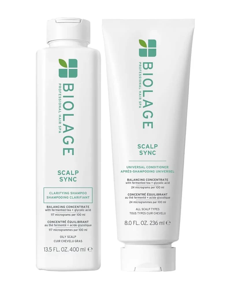 Biolage Scalp Sync Clarifying Shampoo 400ml and Conditioner 236ml Duo