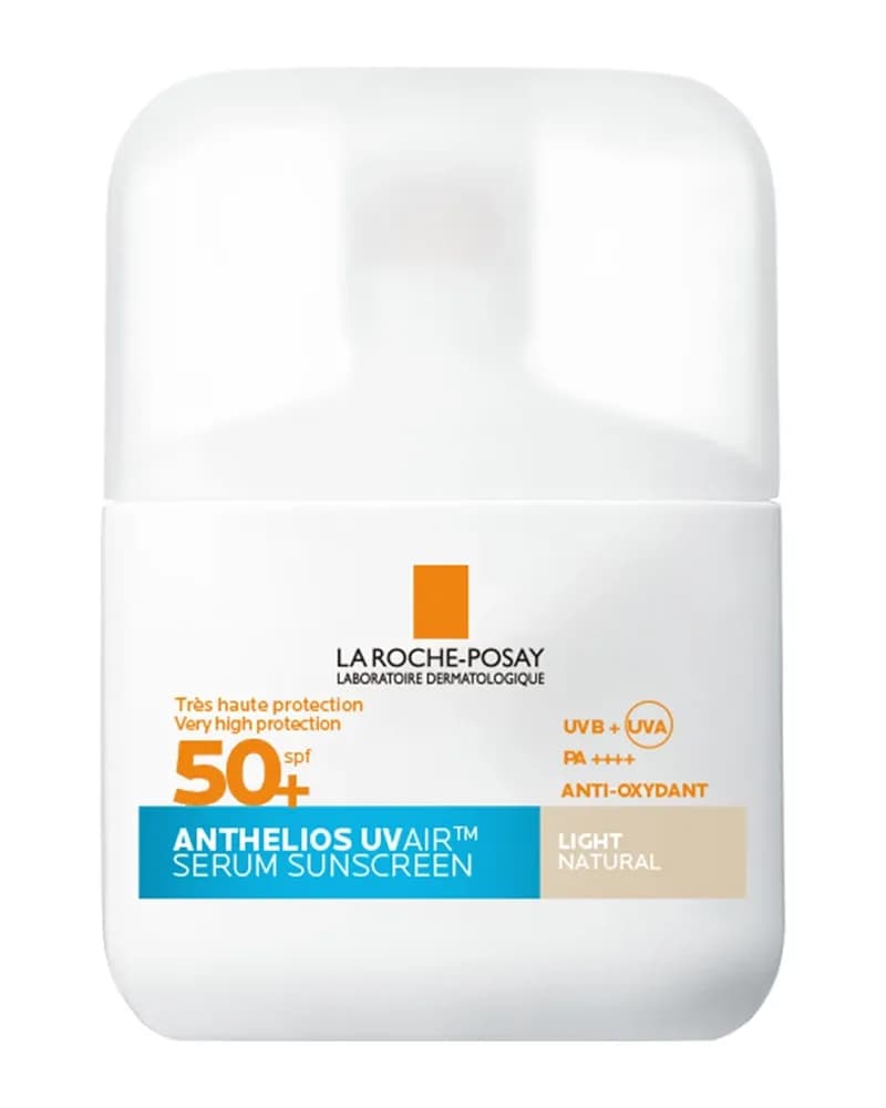 La Roche Posay Anthelios UVAIR Serum Sunscreen SPF50+ Light with Hyaluronic Acid, Niacinamide & Vitamin E, For all skin types, 50ml