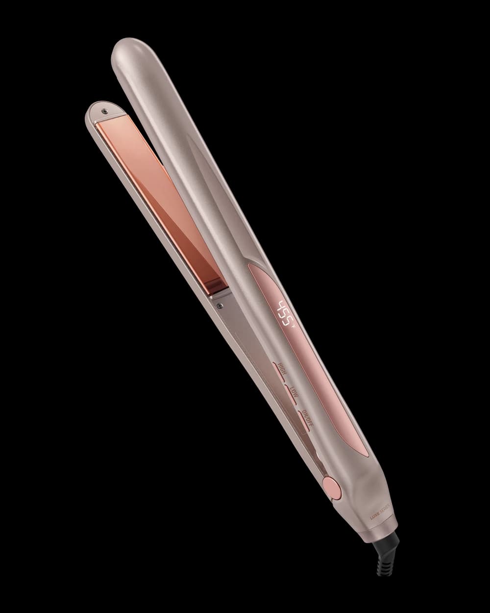 1" XL Rose Gold Titanium Flat Iron