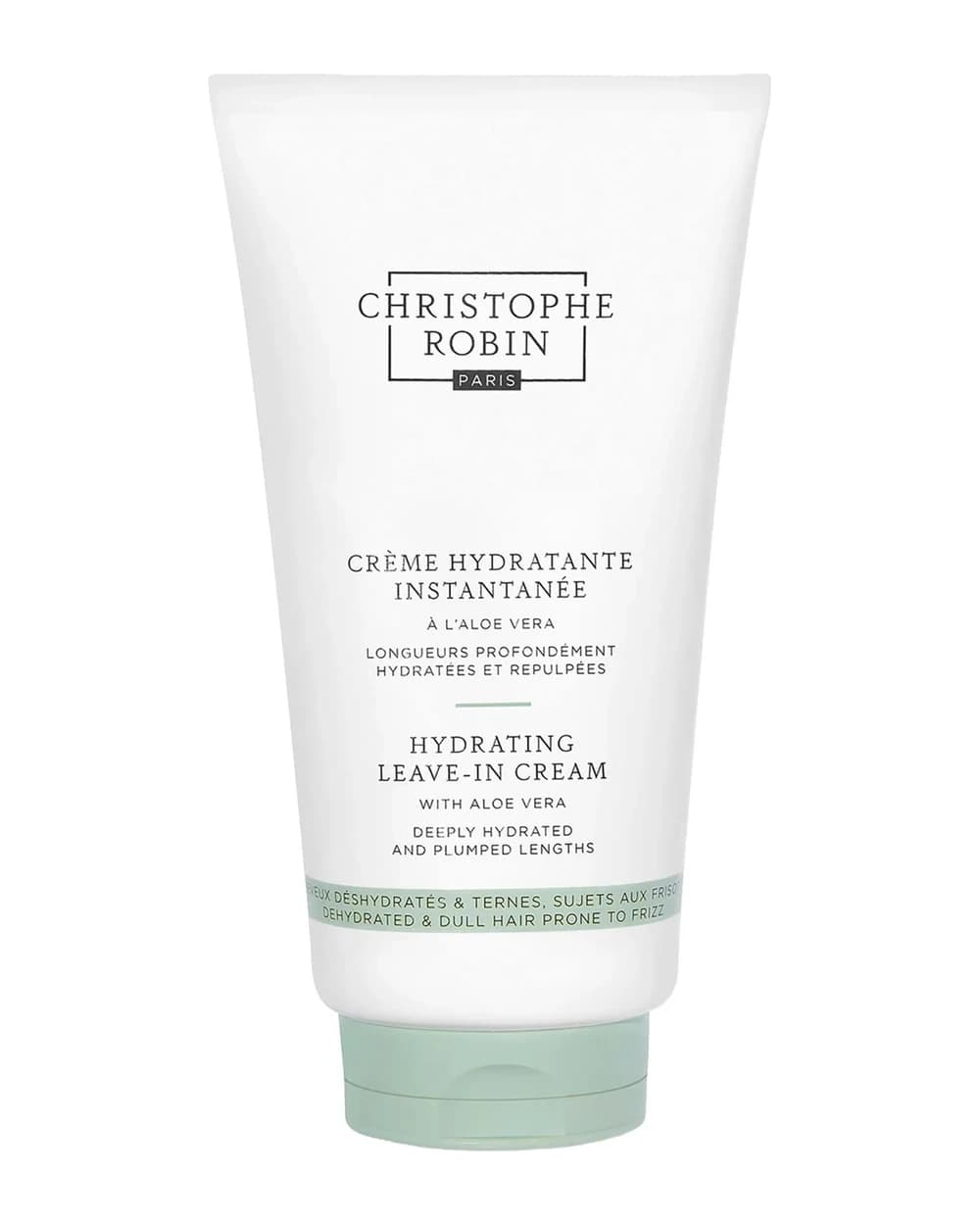 Christophe Robin Hydrating Leave-In Cream with Aloe Vera Sachet 150ml