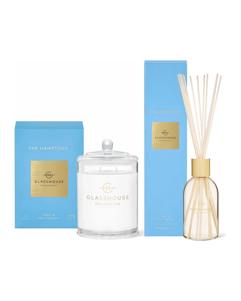 Glasshouse The Hamptons Candle and Liquid Diffuser
