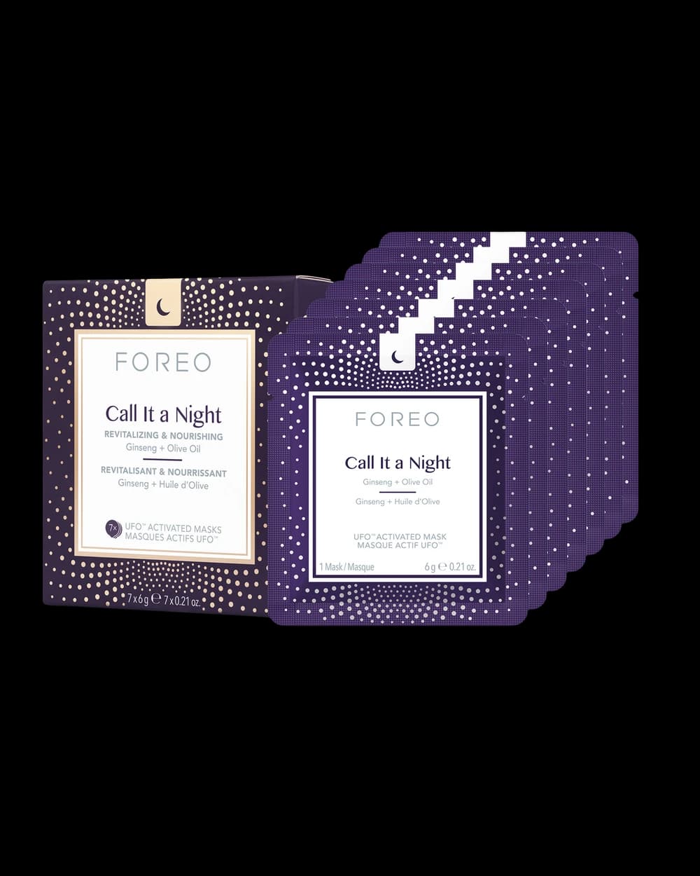 Call It A Night Revitalizing & Nourishing UFO Activated Sheet Masks