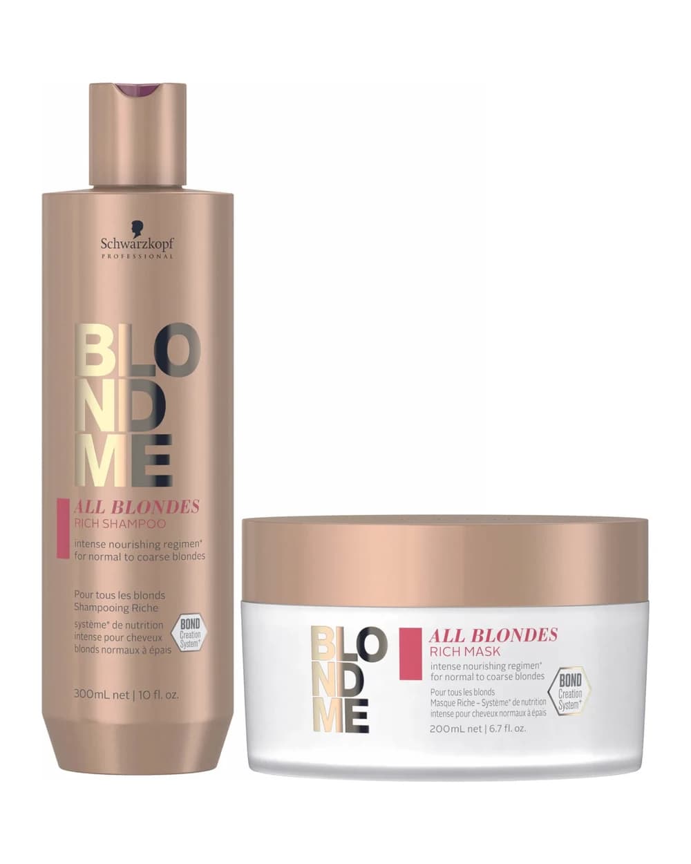 Schwarzkopf Professional BLONDME Rich Blondes Duo