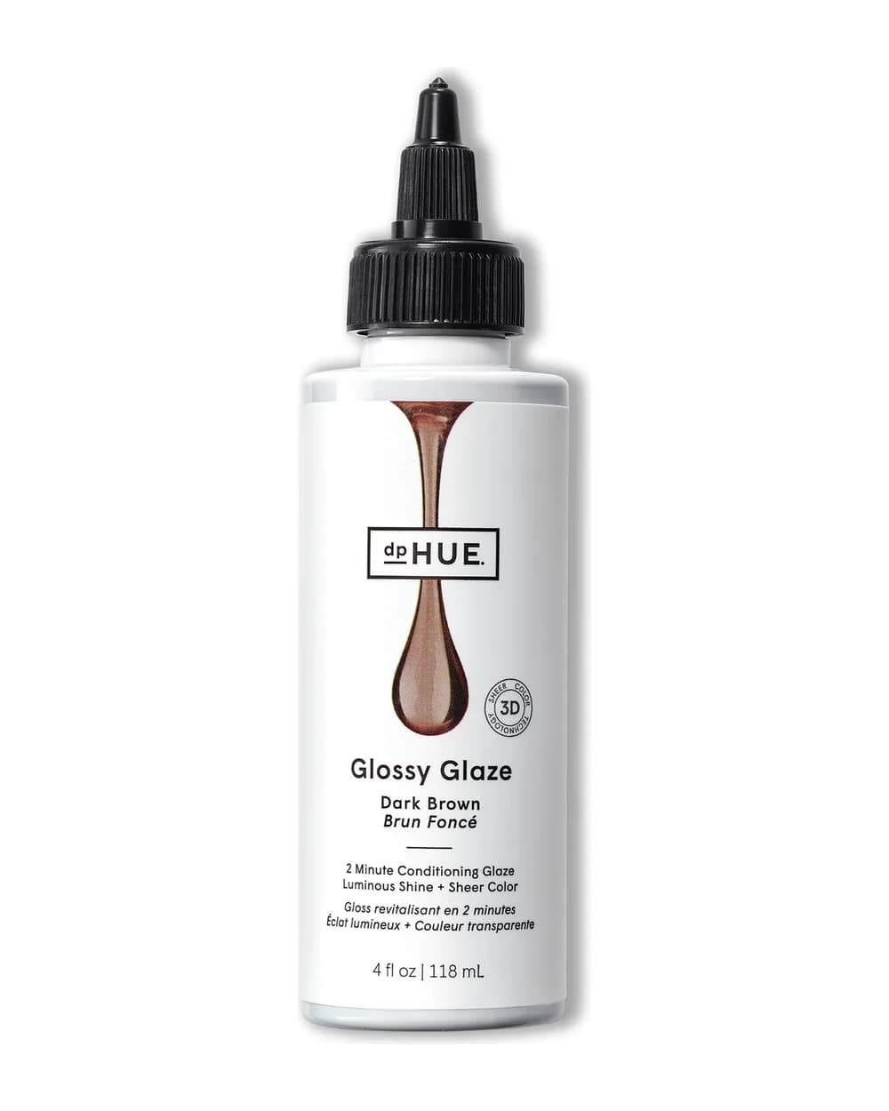 dpHUE Glossy Glaze Dark Brown 118ml