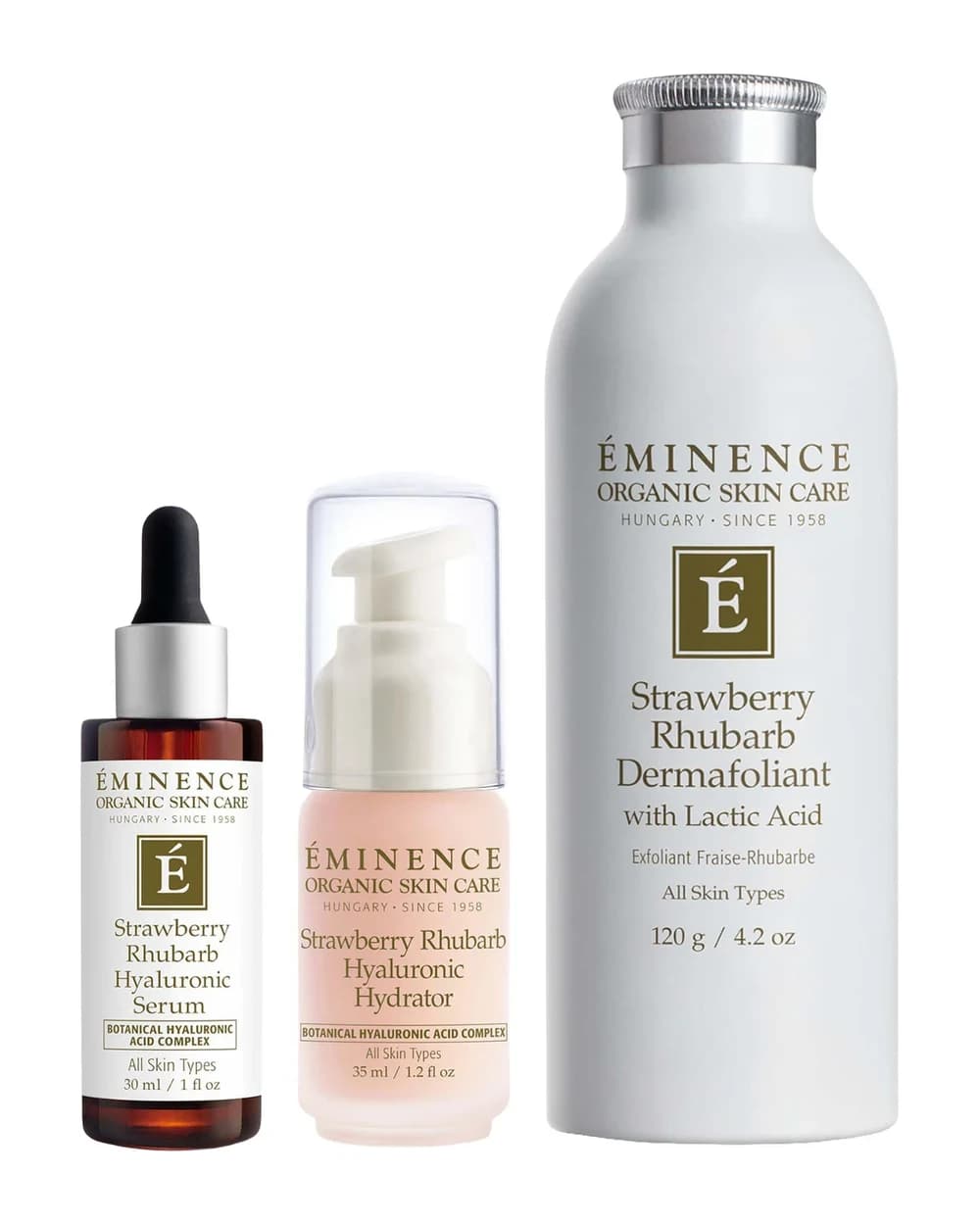 Eminence Organic Skin Care Scrumptious Strawberry Trio
