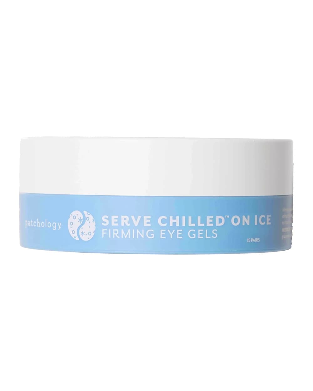 Patchology Serve Chilled On Ice Firming Eye Gels - 15 Pair Jar