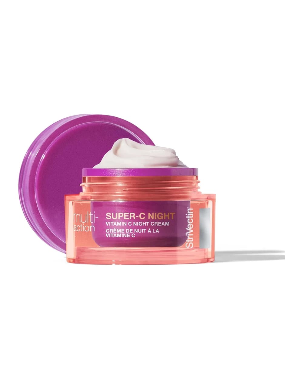 StriVectin Super-C Night Vitamin C Night Cream, Brightening and Firming, Boost Skin Dullness with Hyaluronic Acid, 1.7 Oz