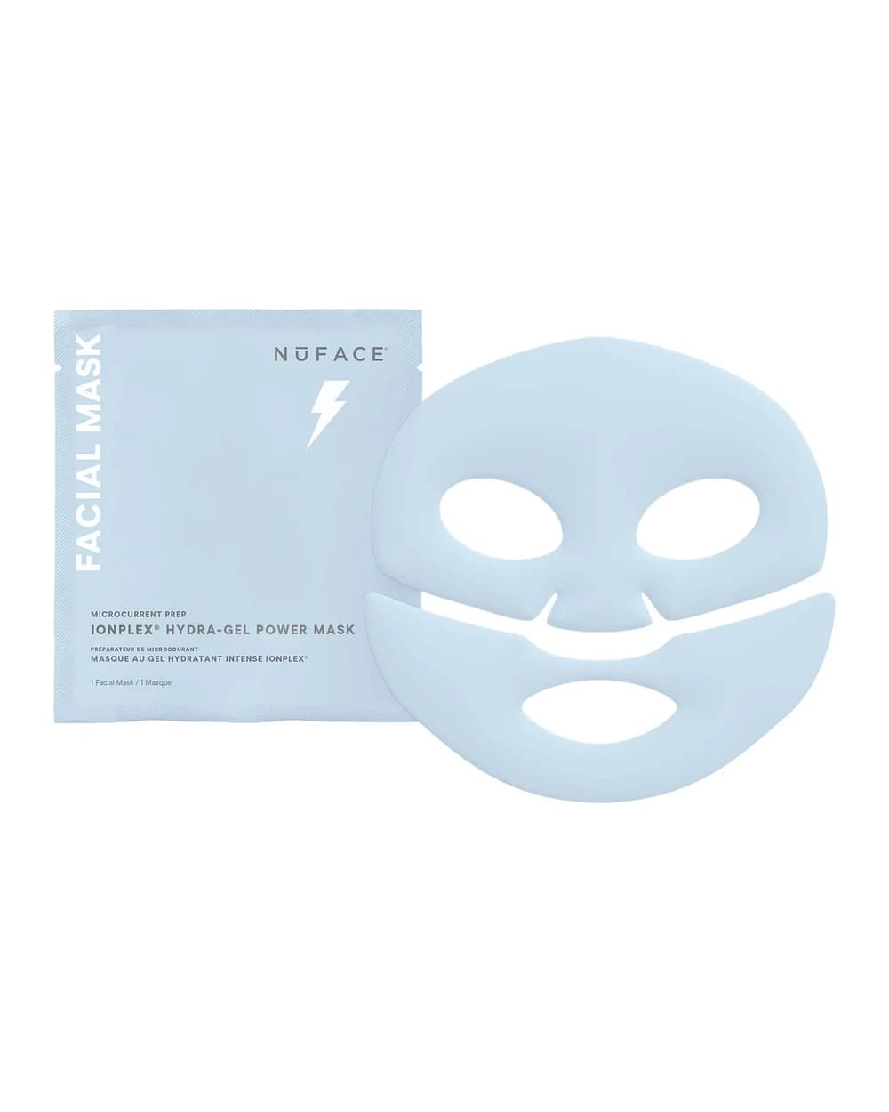 NuFACE IonPlex® Hydra-Gel Power Mask (1 Pack)