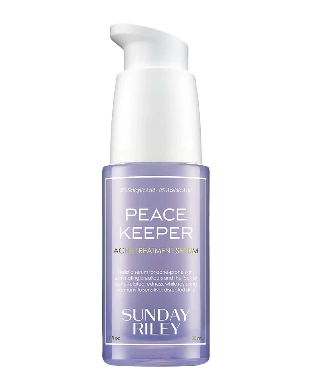 Sunday Riley Peacekeeper Azaleic and Salicylic Acid Acne Treatment Serum 30ml