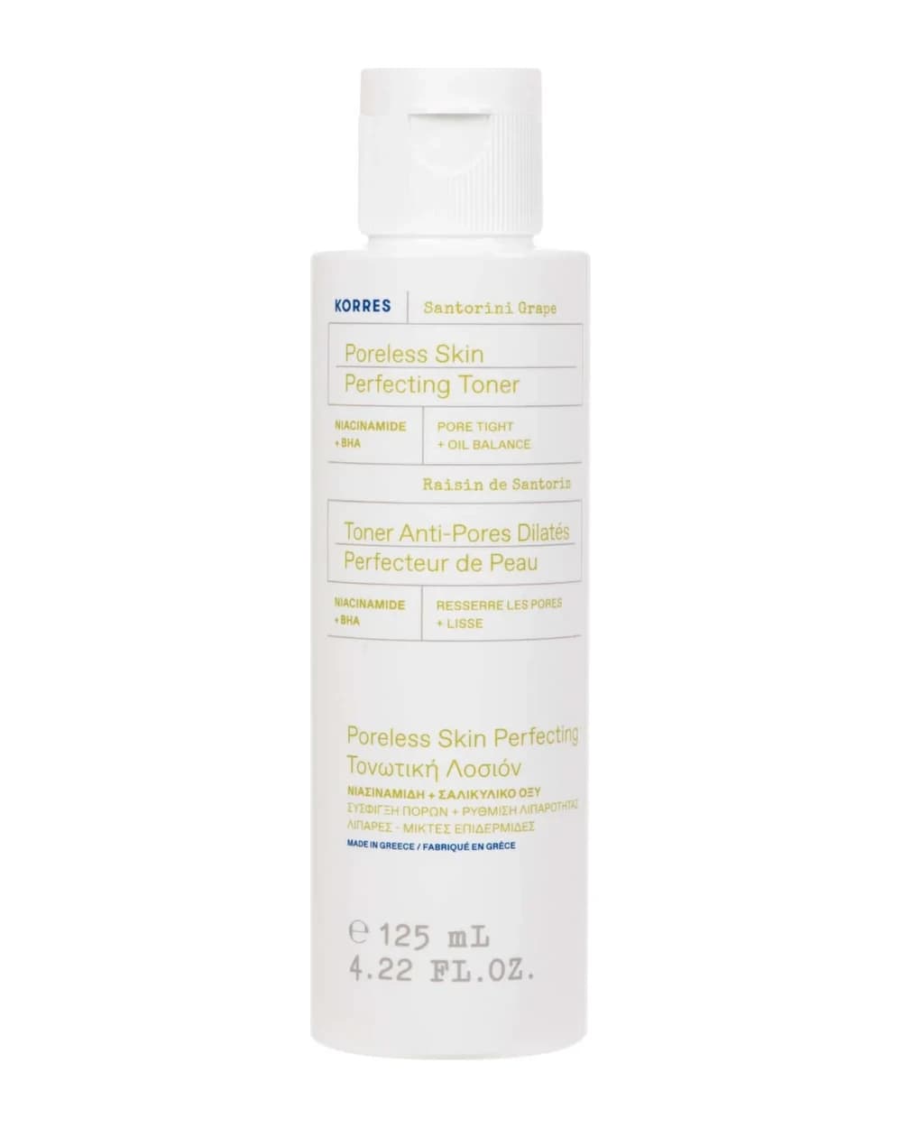 KORRES Santorini Grape Poreless Skin Perfecting Toner 125ml