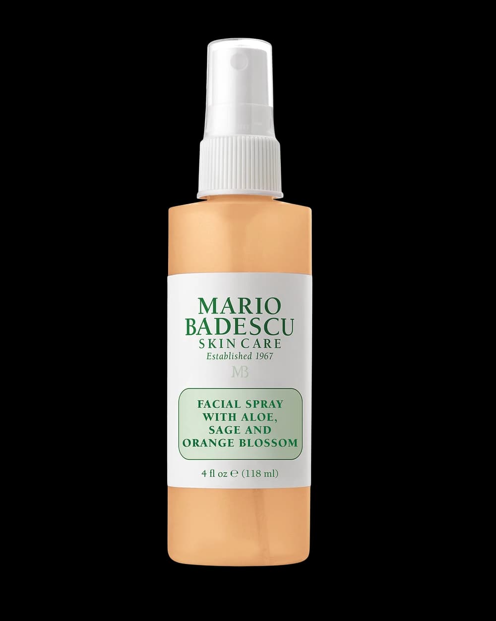 Facial Spray with Aloe, Sage and Orange Blossom - 4.0 oz