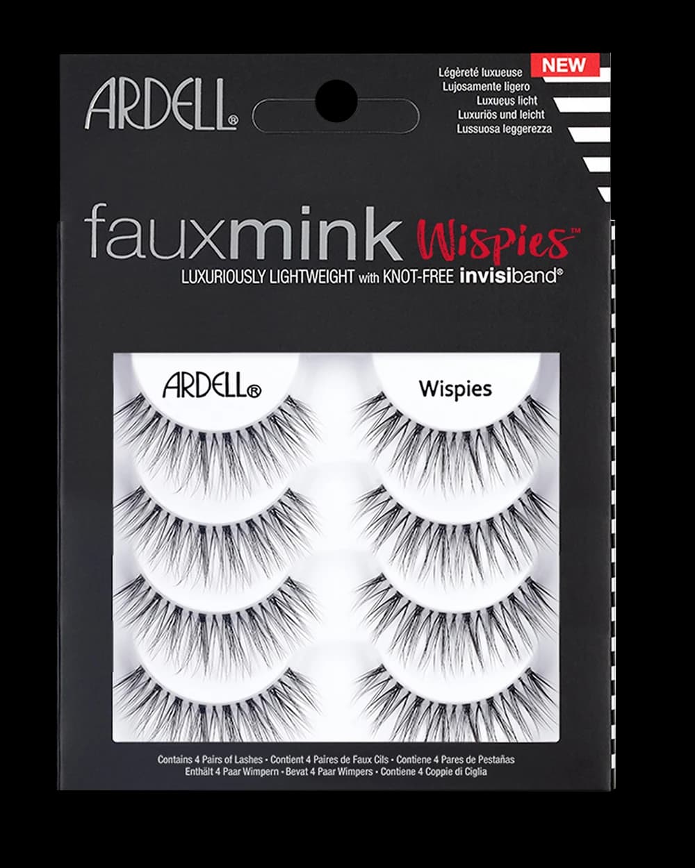Faux Mink Wispies False Eyelash Multipack