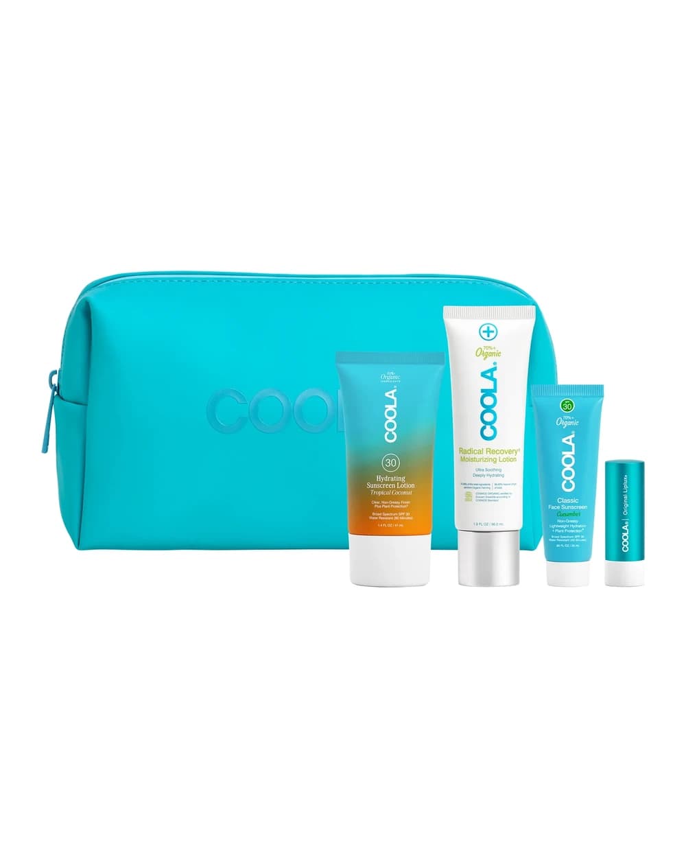 COOLA 4 Piece Organic Suncare Travel Set