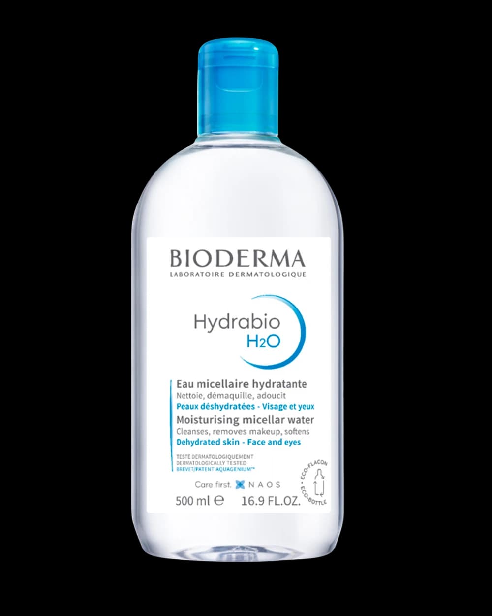 Hydrabio H2O Micellar Water Face Cleanser for Dehydrated Skin