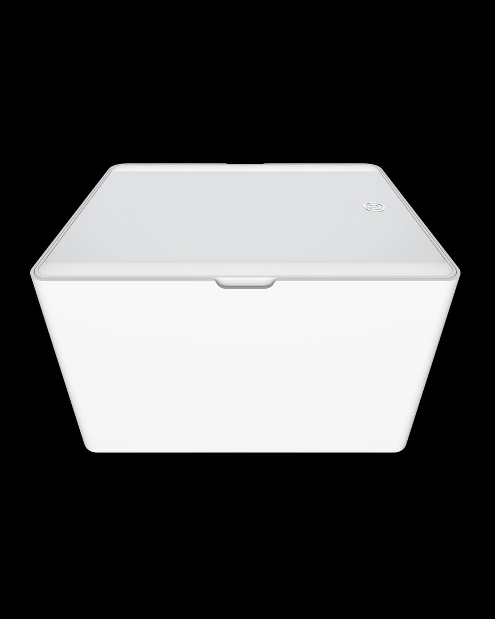 LED-Lighted Mirror with Storage Box