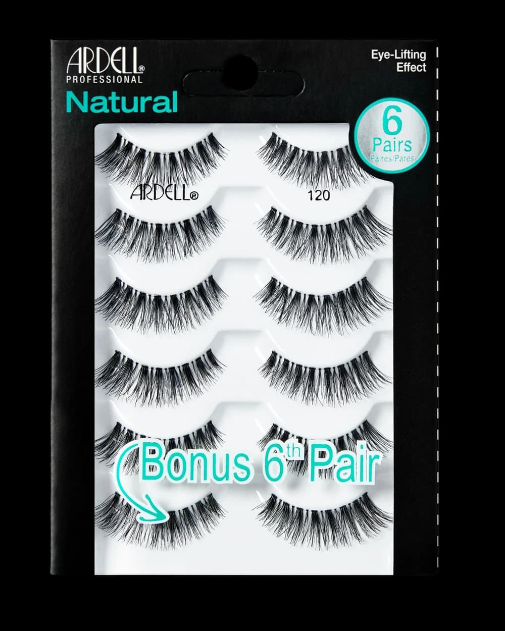 Natural False Eyelash #120 Multipack