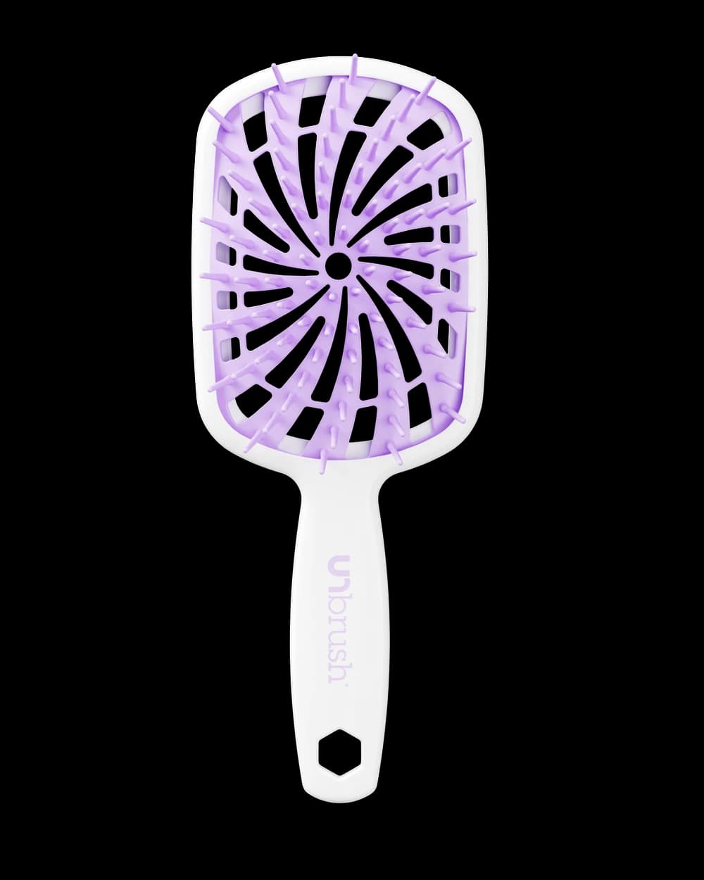 Plus Detangling Hair Brush - Fine & Fragile Hair - Sugar Plum