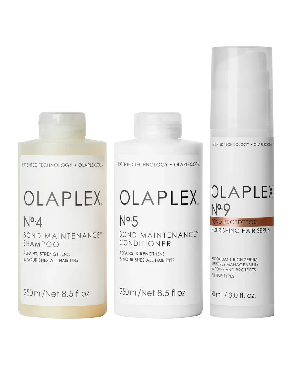 Olaplex Nourished Hair Essentials - No.4, No.5 & No.9