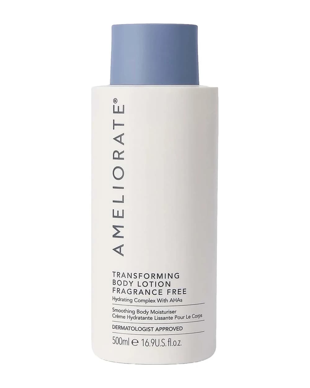 AMELIORATE Transforming Body Lotion Fragrance Free 500ml