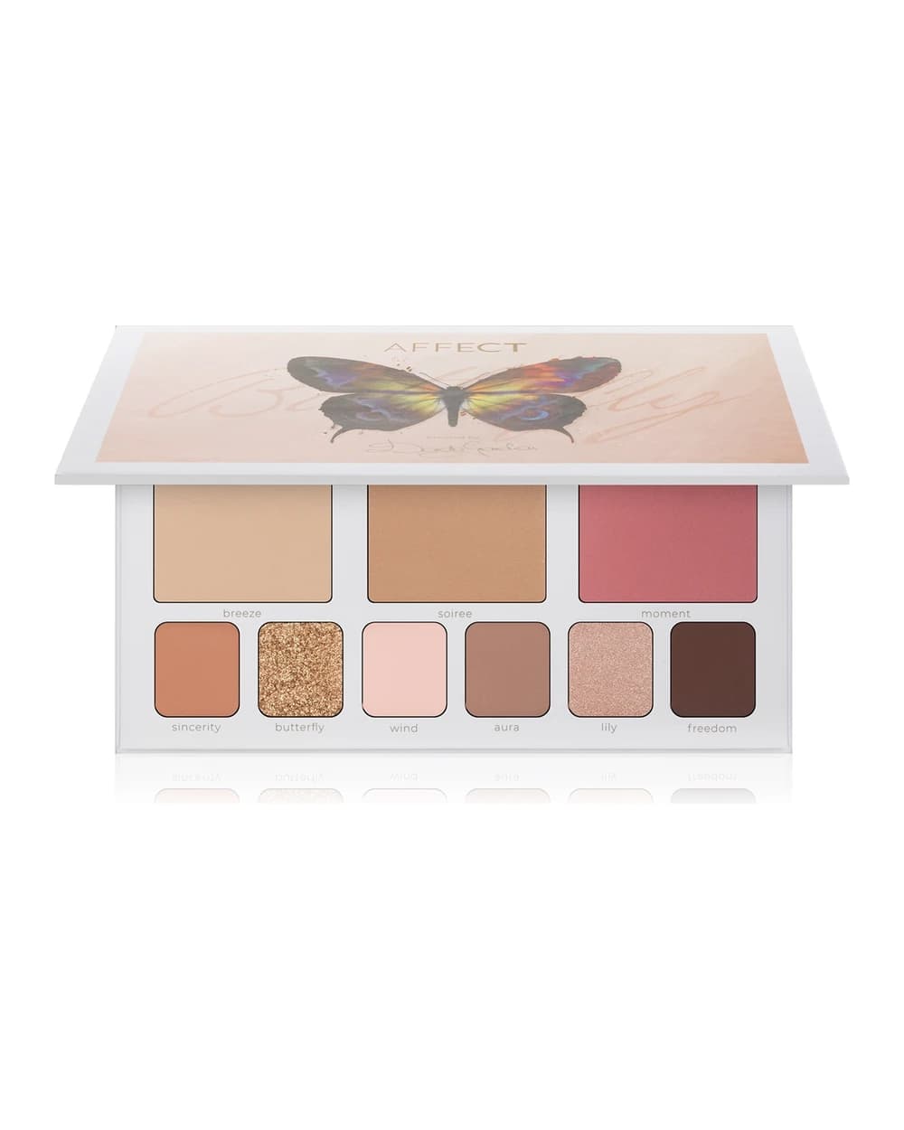 Affect Butterfly Makeup Palette multifunzione per il viso