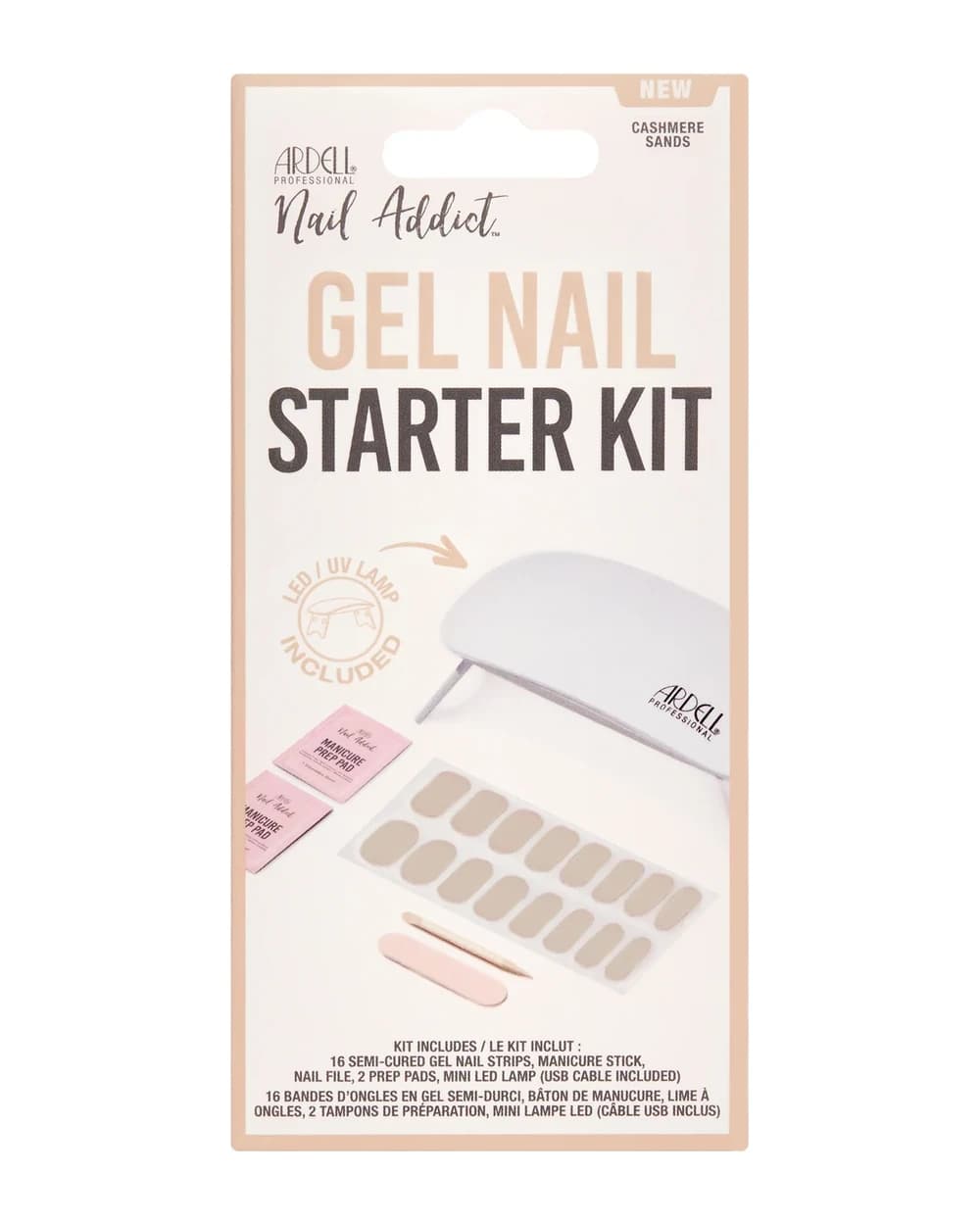 Ardell LED Gel Nail Starter Kit - Cashmere