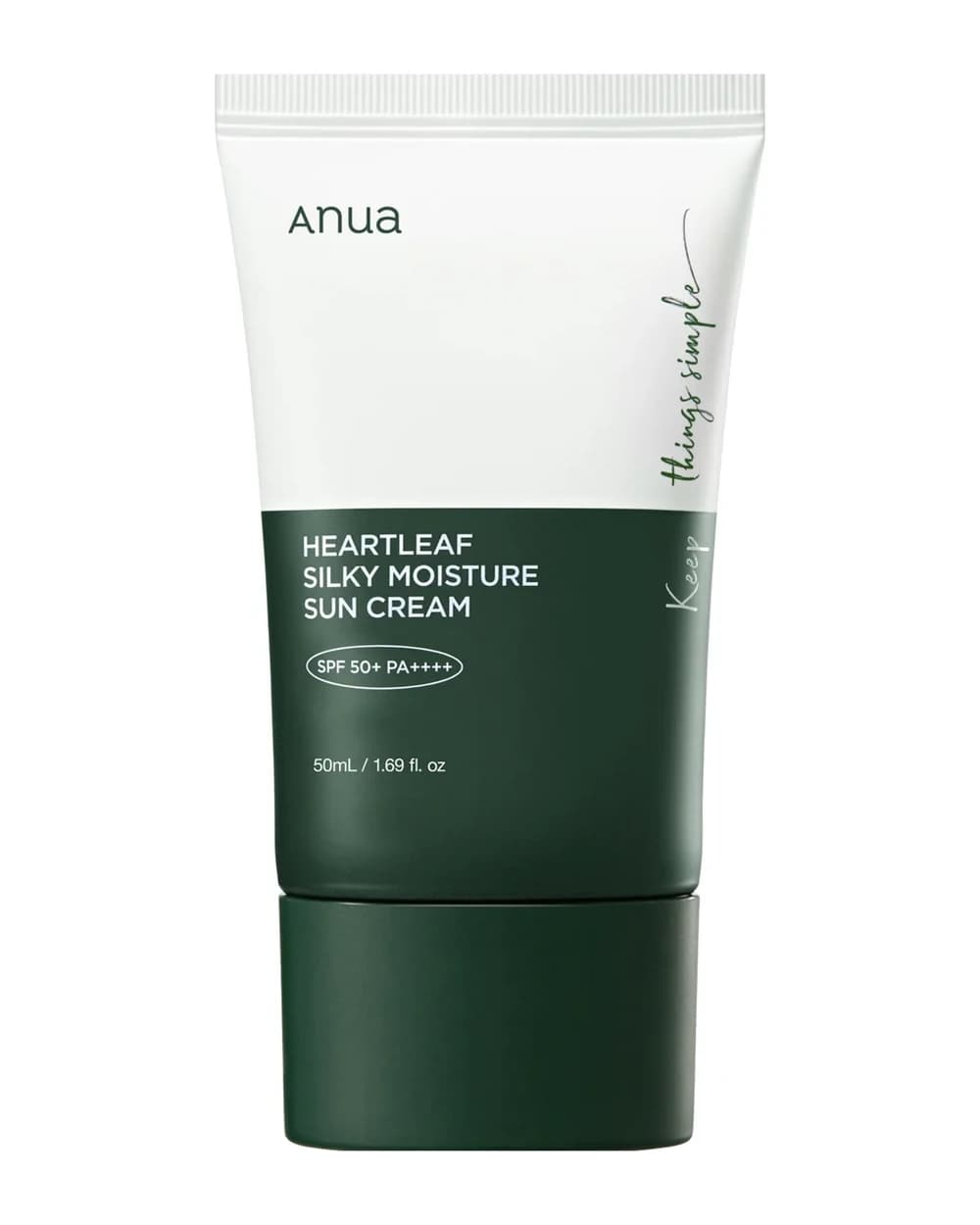 Anua SPF 50 Silky Moisture Sun Cream 50ml