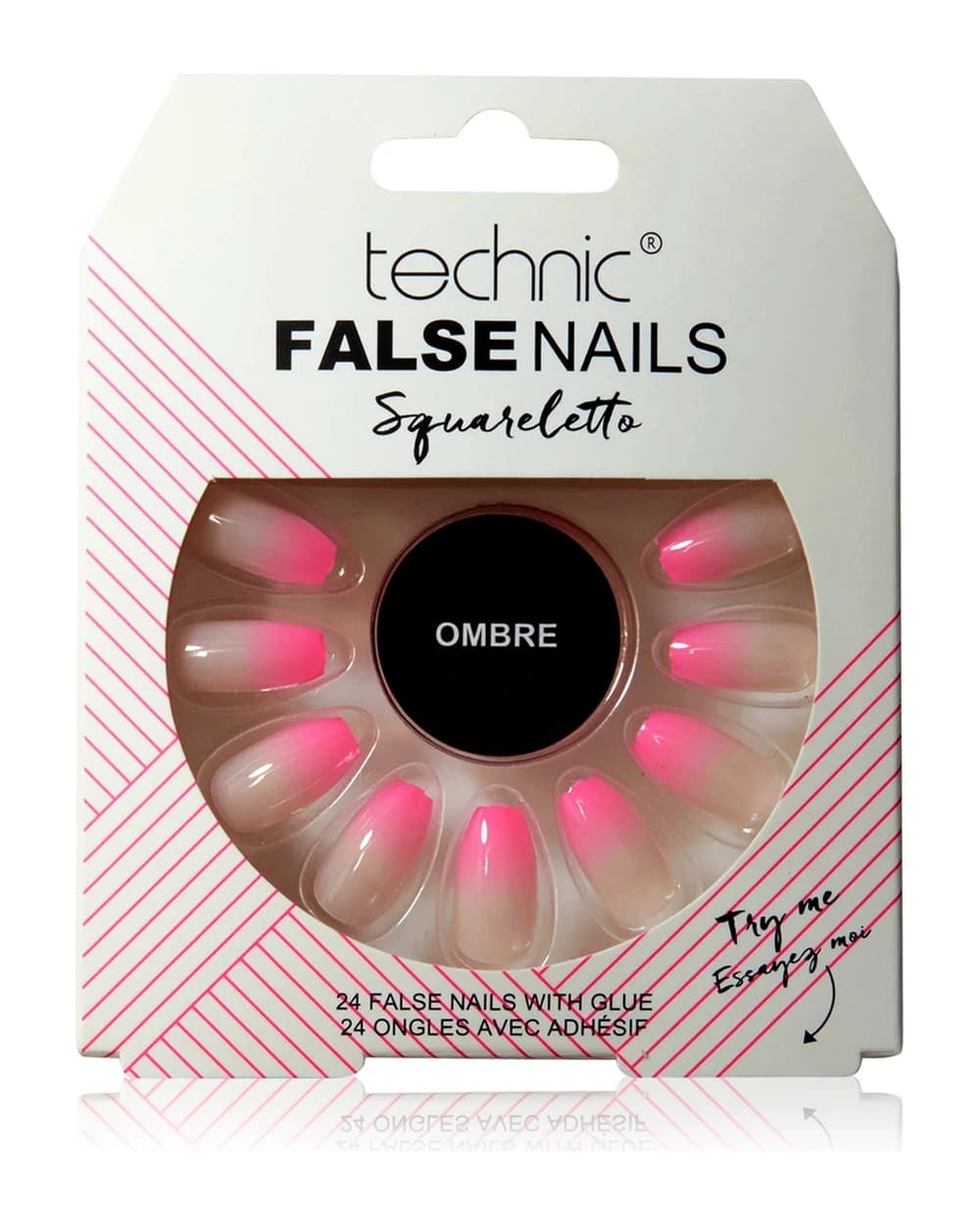 Technic Cosmetics False Nails Squareletto Unghie finte