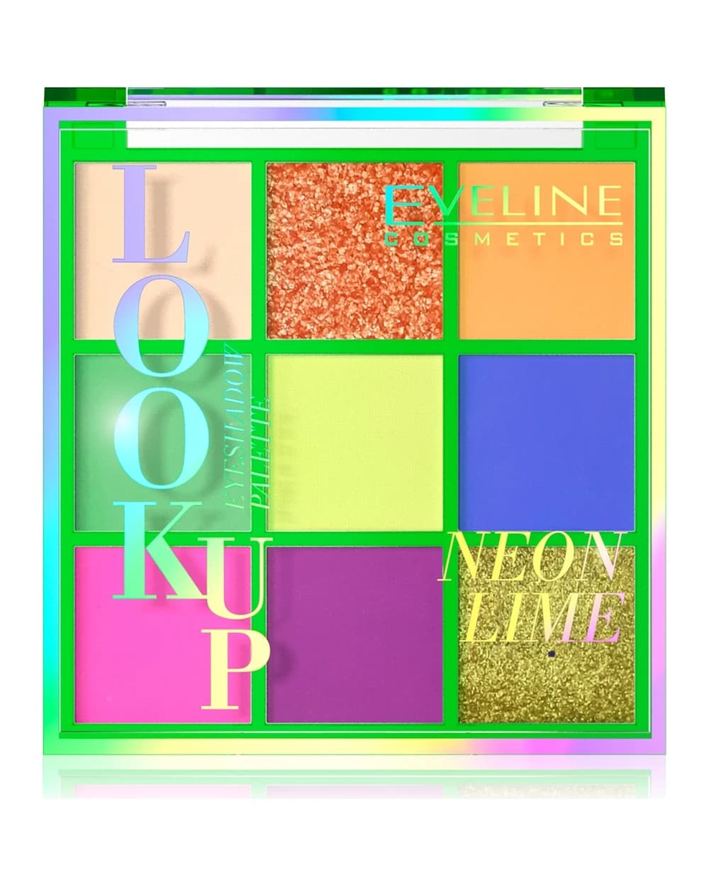 Eveline Cosmetics Look Up Neon Lime palette di ombretti