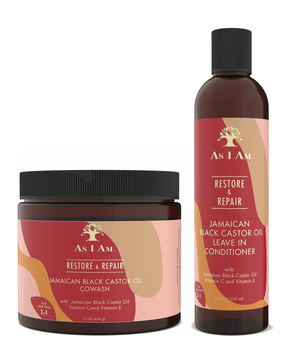As I Am Jamaican Black Castor Oil - The Detangling Mix Bundle