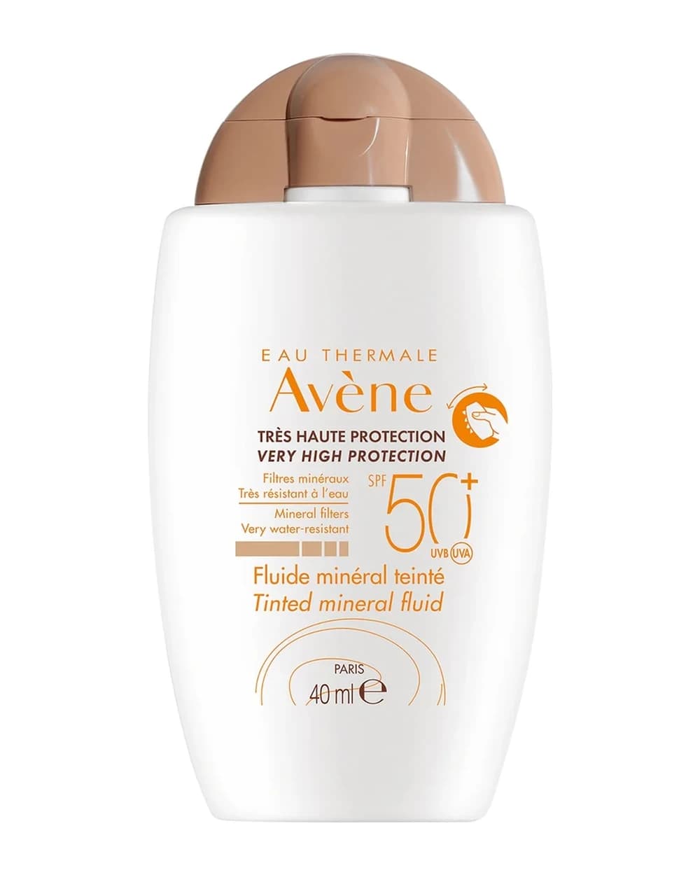 Avène Very High Protection SPF 50+ Tinted Mineral Fluid 40ml
