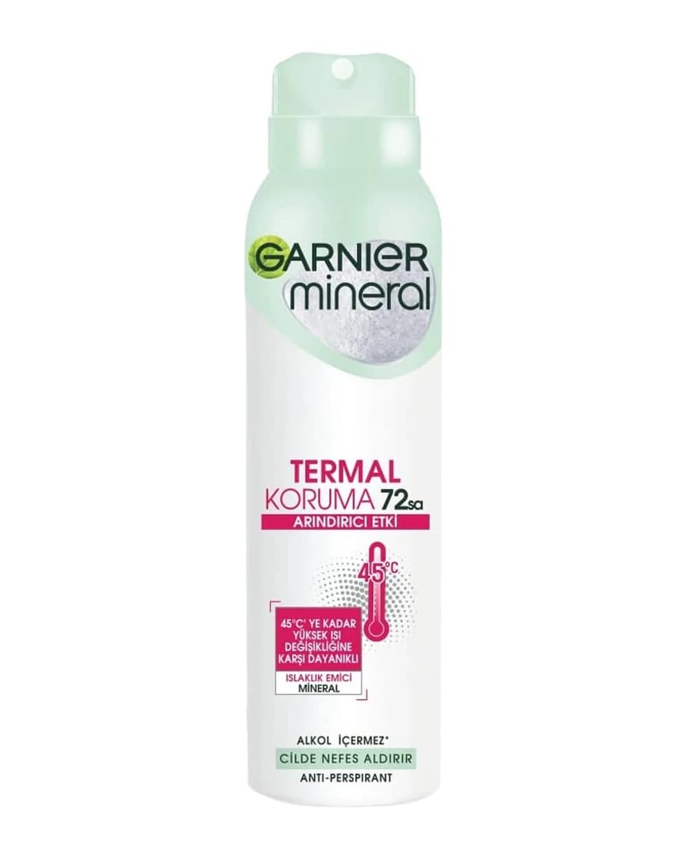 اسپری ضد تعریق زنانه ترمیک کنترل 72 ساعته گارنیه 150ml