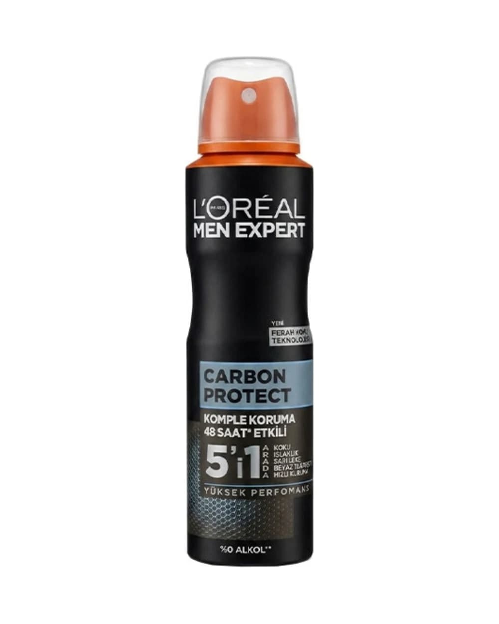 اسپری ضد تعریق مردانه لورال carbon protect