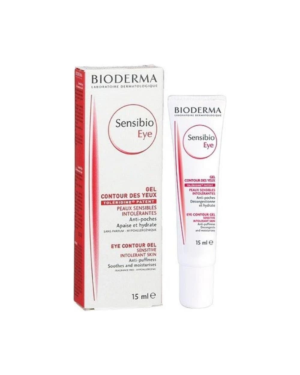 ژل کرم دور چشم Sensibio بایودرما 15ml