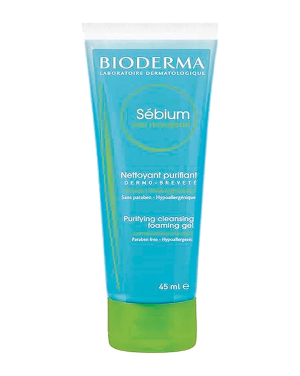 ژل شوینده پوست چرب و مختلط Sebium بایودرما 45ml