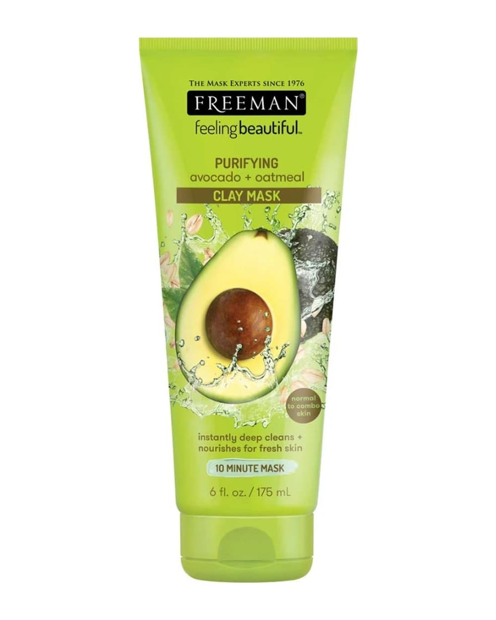ماسک صورت خاک رسی جو و آووکادو فریمن 175ml