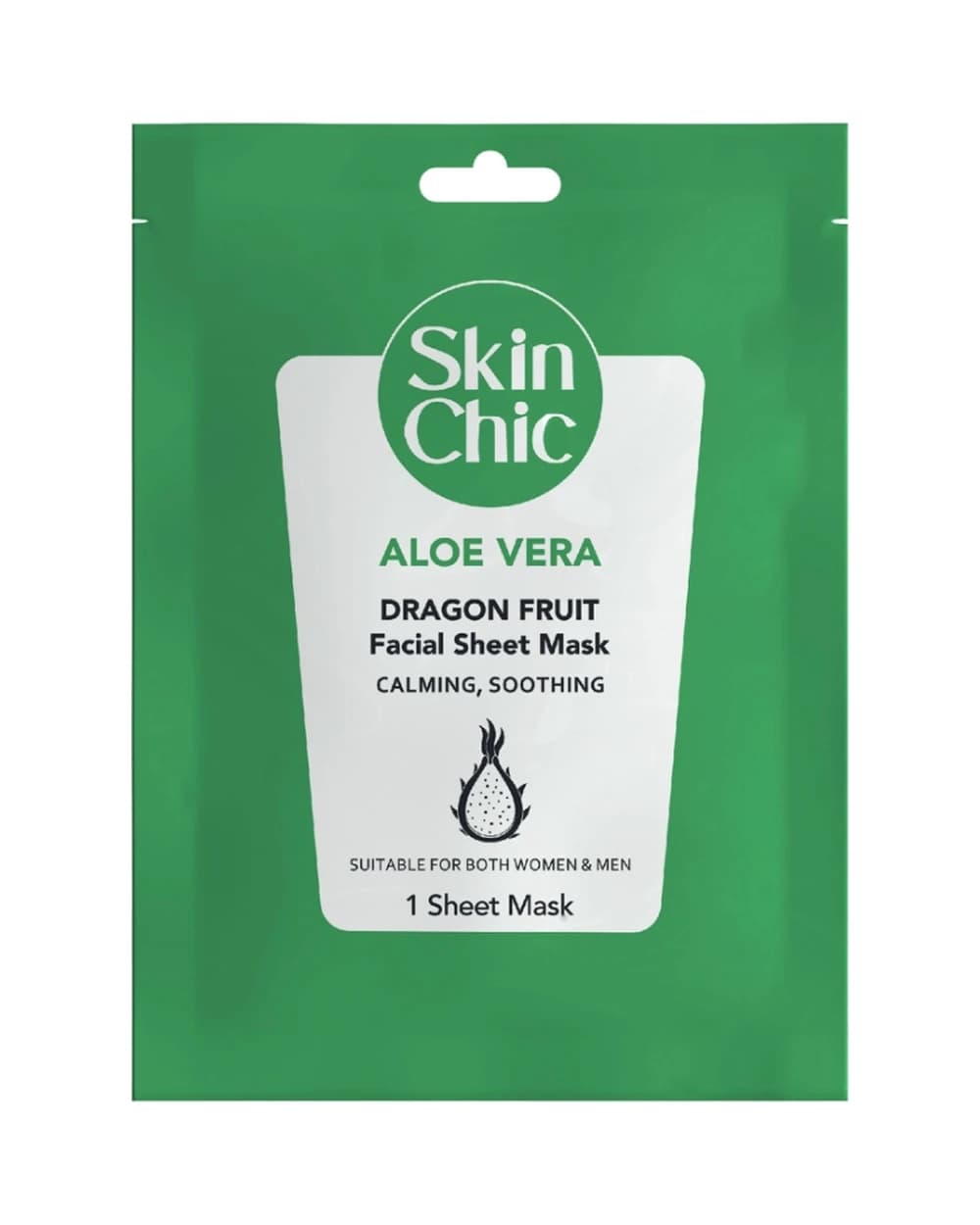 ماسک صورت آلوئه ورا اسکین شیک حاوی عصاره دراگون 18ml