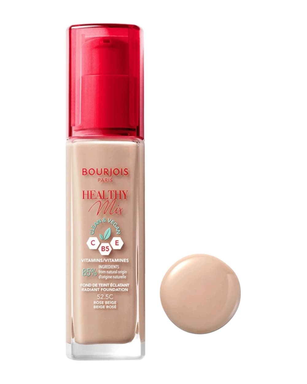 کرم پودر هلثی میکس Clean & Vegan بورژوا 30ml