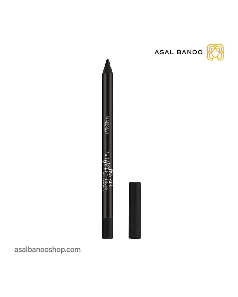 مداد چشم kajal 2in1 gel ضد آب دبورا