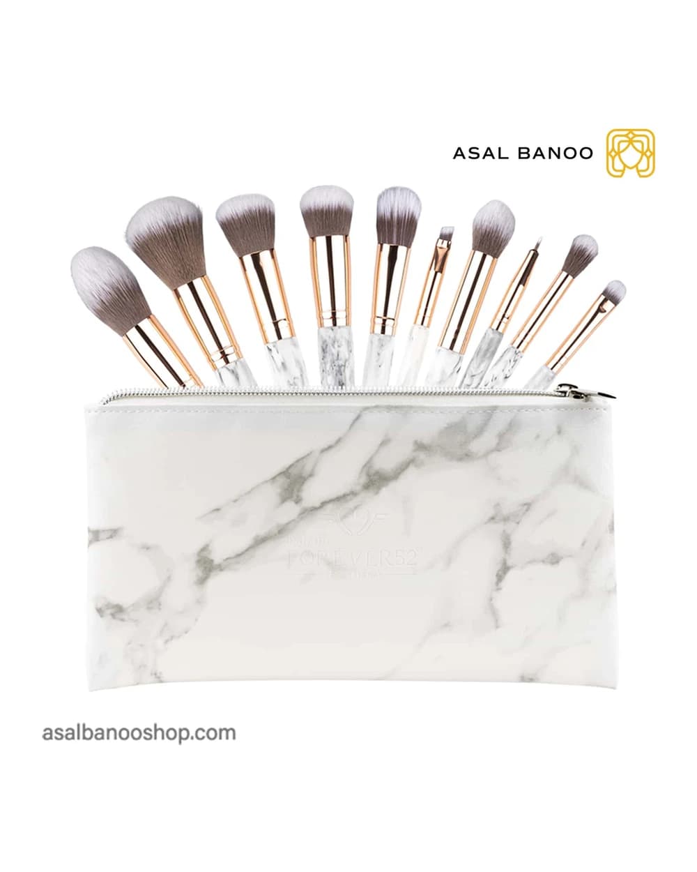 ست براش ده عددی فور اور 52 Marble Base