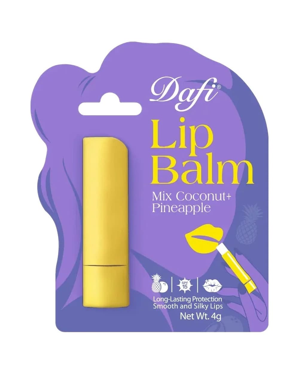 بالم لب آناناس و نارگیل SPF15 دافی