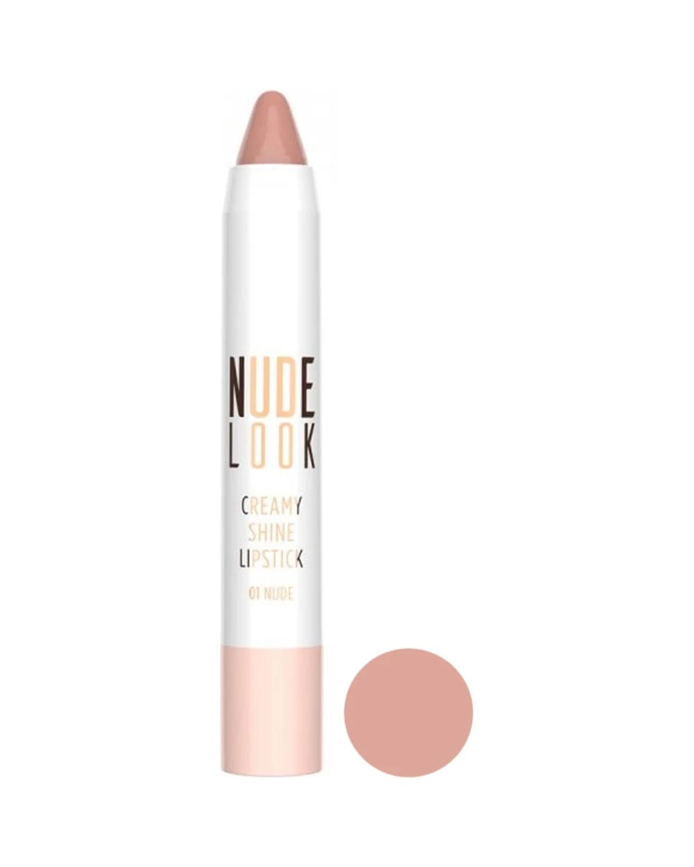 رژ لب مدادی براق کرمی Nude Look گلدن رز
