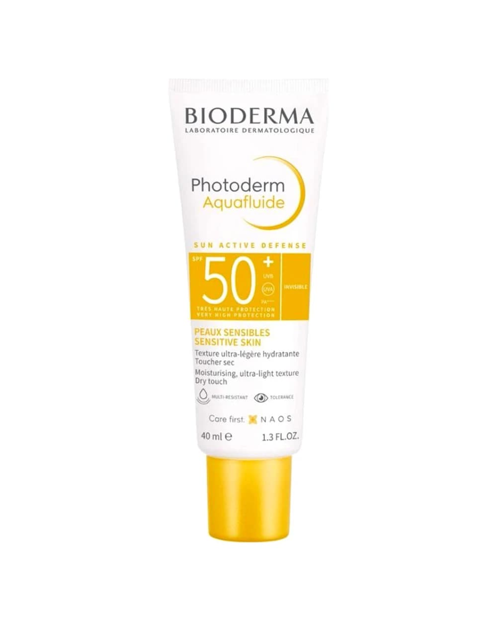 فلوئید ضد آفتاب بی رنگ Photoderm Aquafluide SPF50 بایودرما 40ml