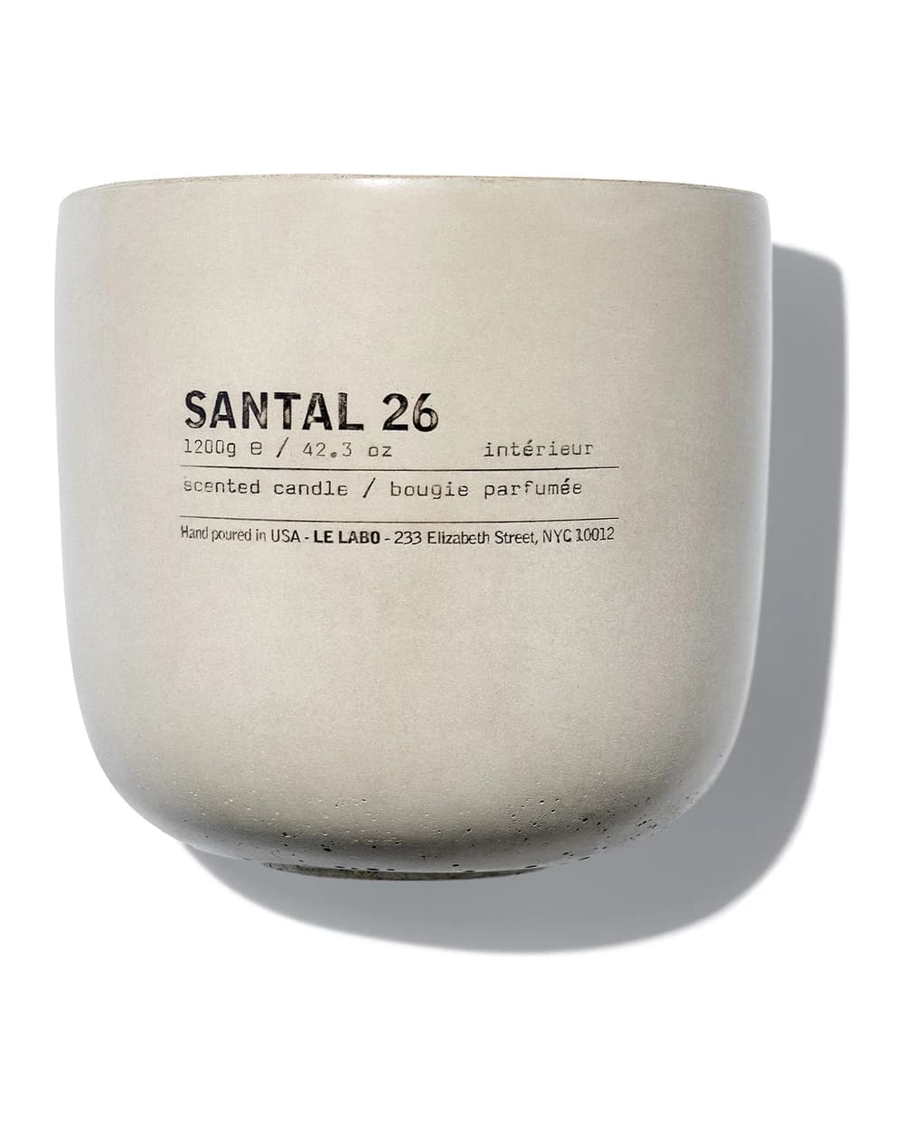 Santal 26 Concrete Candle