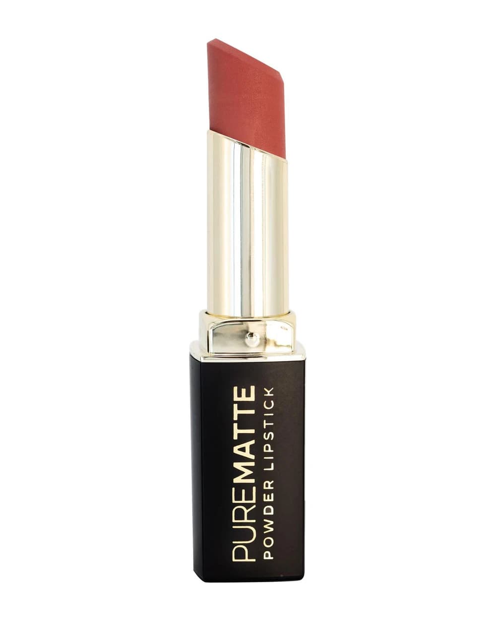 رژلب مات جامد پودری گلدن رز Purematte