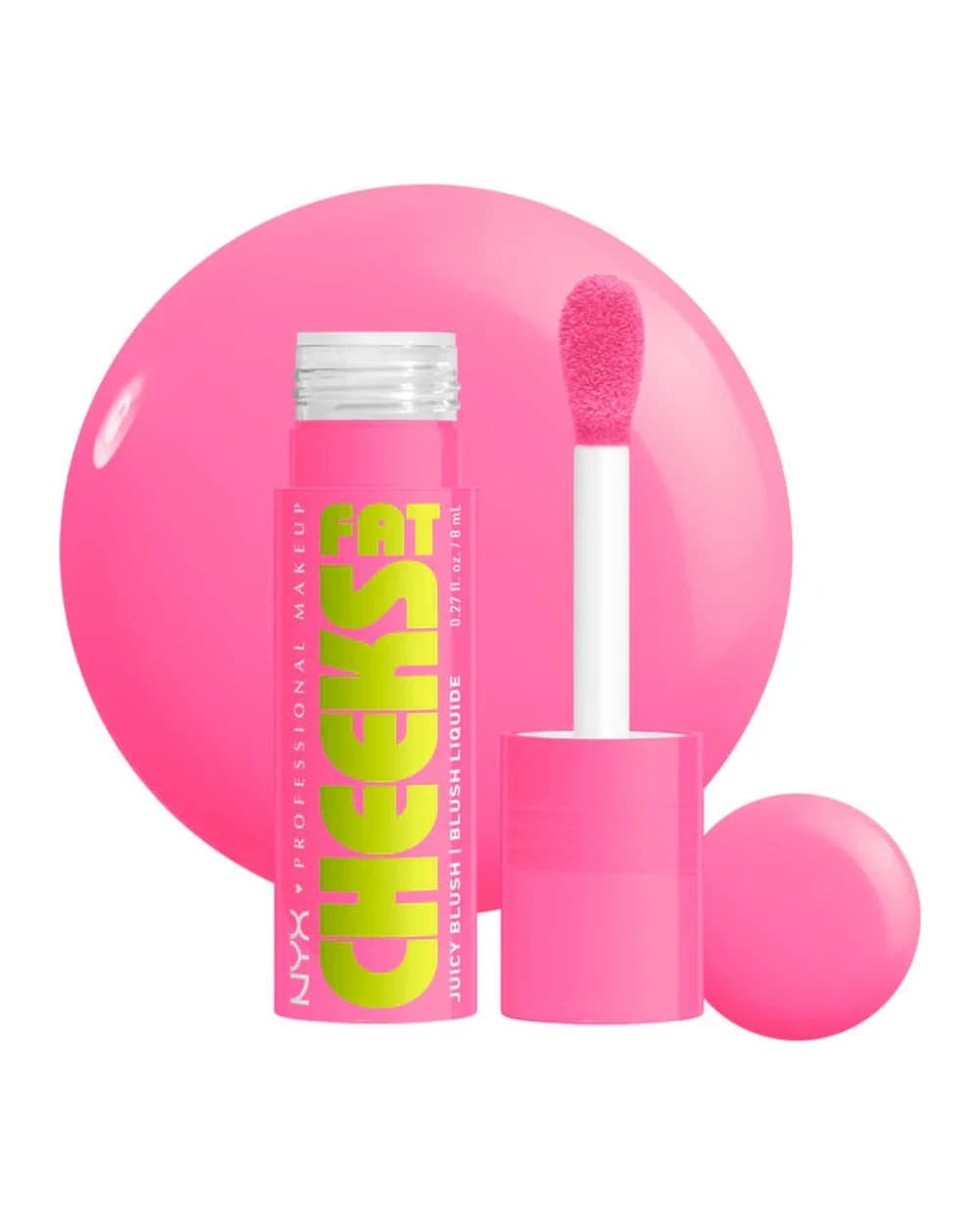 رژگونه مایع نیکس مدل Fat Cheeks Juicy Blush